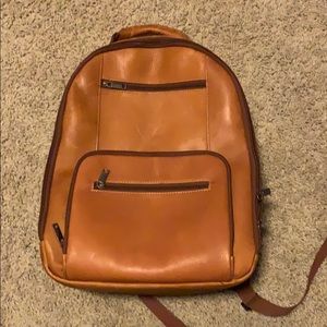 Wilson leather back pack